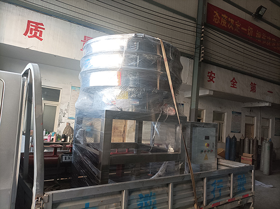 側(cè)排振動(dòng)篩+振動(dòng)篩支架+控制柜一套發(fā)貨