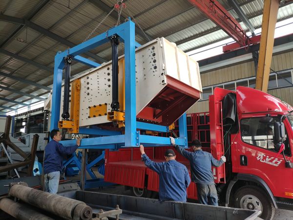 連云港某公司訂購的康振機械振動篩?于昨天由德邦物流發(fā)出,預計三天后到達