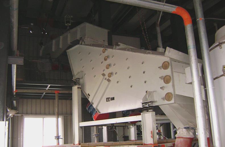 內(nèi)蒙直線篩和概率篩客戶使用設(shè)備現(xiàn)場(chǎng)